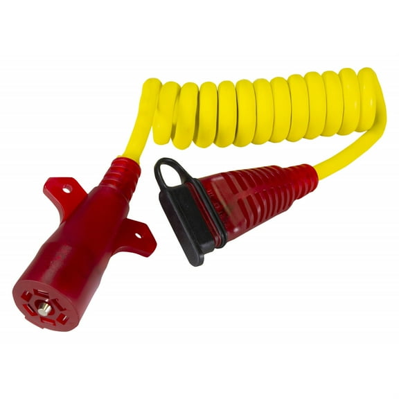 Hopkins Towing Solutions 637075 Endurance Flex Coil - 7 Blade to 5 Flat with Nite-Glow, Model No. 47075