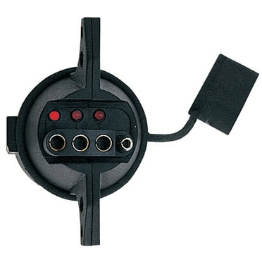 Hopkins 47345 7-Way Round to 4-Way Flat LED Adapter