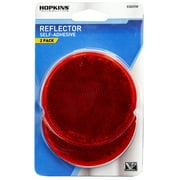 Hopkins Towing Solutions B38SRW 2 Pack Round Stick-on Reflector, Red