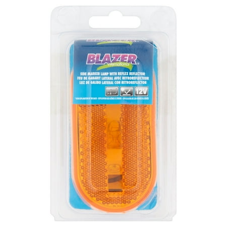Hopkins Towing Solutions BW484W1A Oblong Clearance Side Marker, Amber