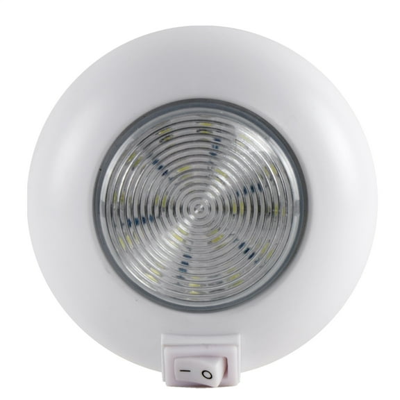 Hopkins Towing Solutions C394S LED Dome Exterior or Interior Light with on/off Switch, White
