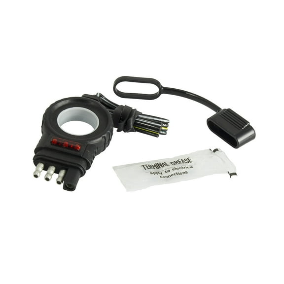 Hopkins Towing Solution 48138 EnduranceT Easy-PullT LED Test 4 Flat Trailer End Wiring Connector