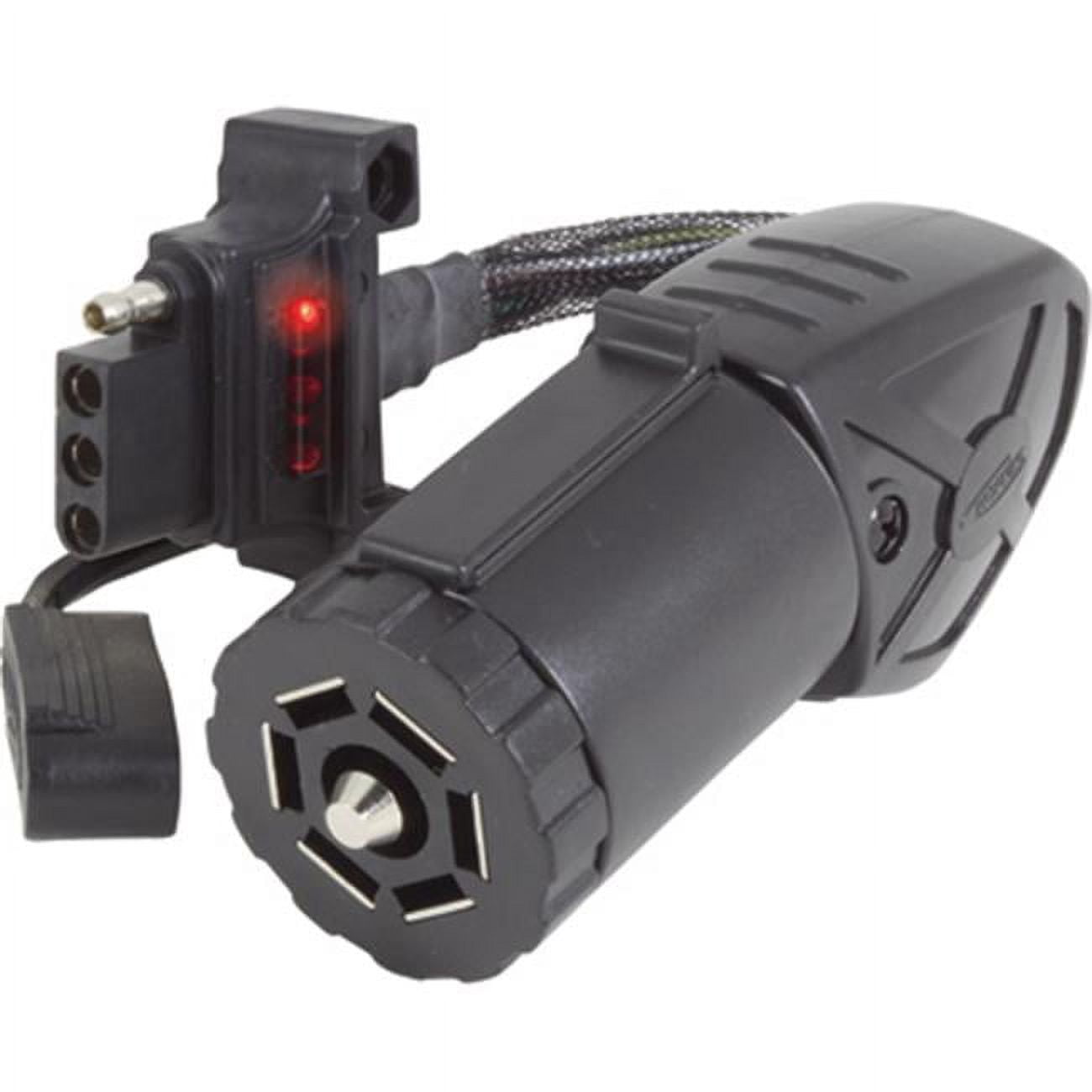Led Towing Adaptor Module Hopkins Towing Solutions Endurance 7 Blade to 4 Flat Adapter with LED ...