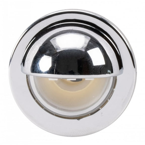 Hopkins Towing Solutions LED Automotive Snap-in Vehicle License Exterior Light or Utility Light, Round, B165