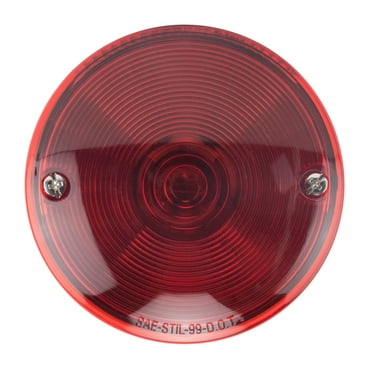 Hopkins Towing Solutions LED Round Stop, Tail, Turn Light - Red, C55UW