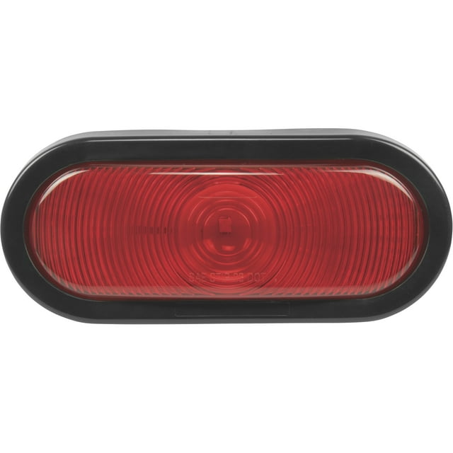 Hopkins Towing Solutions LED Stop/Tail/Turn Light, 6in. Oval, Red, Model# C561PTM
