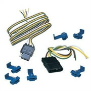 Hopkins Towing Trailer Connector Set 48 in. Vehicle Side 4 Flat, 48205