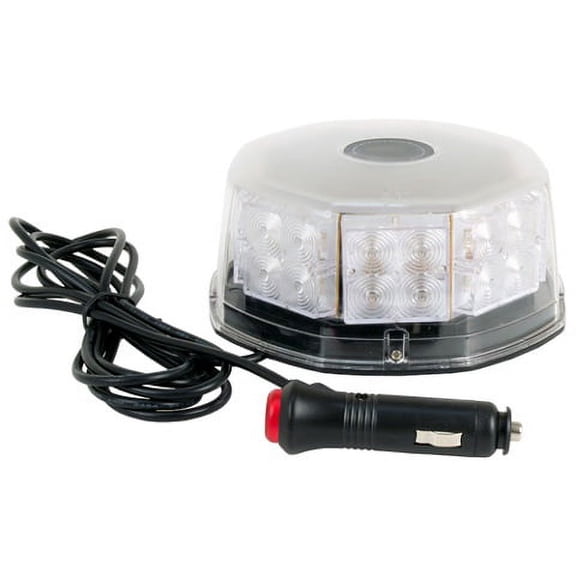 Hopkins Trailer Products C38CAW LED Low Profile Magnetic Mount Strobe/Beacon Light