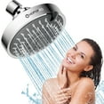 thumbnail image 1 of Hopopro Showerhead High Pressure Chrome Shower Head 5 Settings Fixed Showerheads for Bathroom, 1 of 10