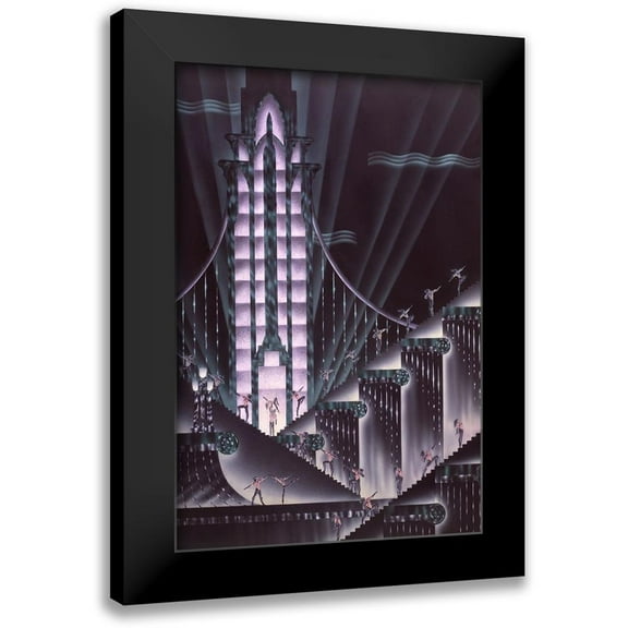 Hoppe, Robert 11x14 Black Modern Framed Museum Art Print Titled - Salute