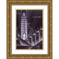 thumbnail image 1 of Hoppe, Robert 23x32 Gold Ornate Wood Framed with Double Matting Museum Art Print Titled - Salute, 1 of 4