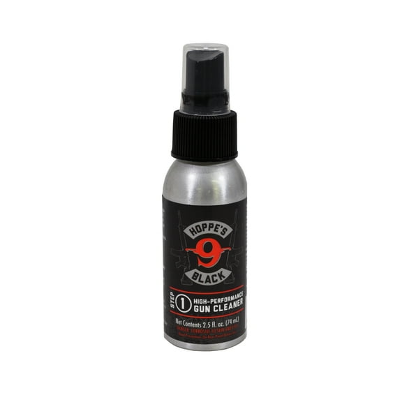 Hoppe's HBC2 Black Gun Cleaner, 2.5oz Aluminum Bottle, Gun Lubrication