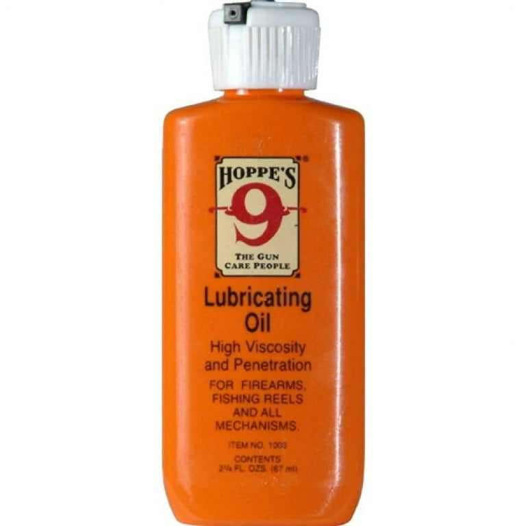  HOPPE'S No. 9 Lubricating Oil, 2.25 oz. Bottle : Sports &  Outdoors