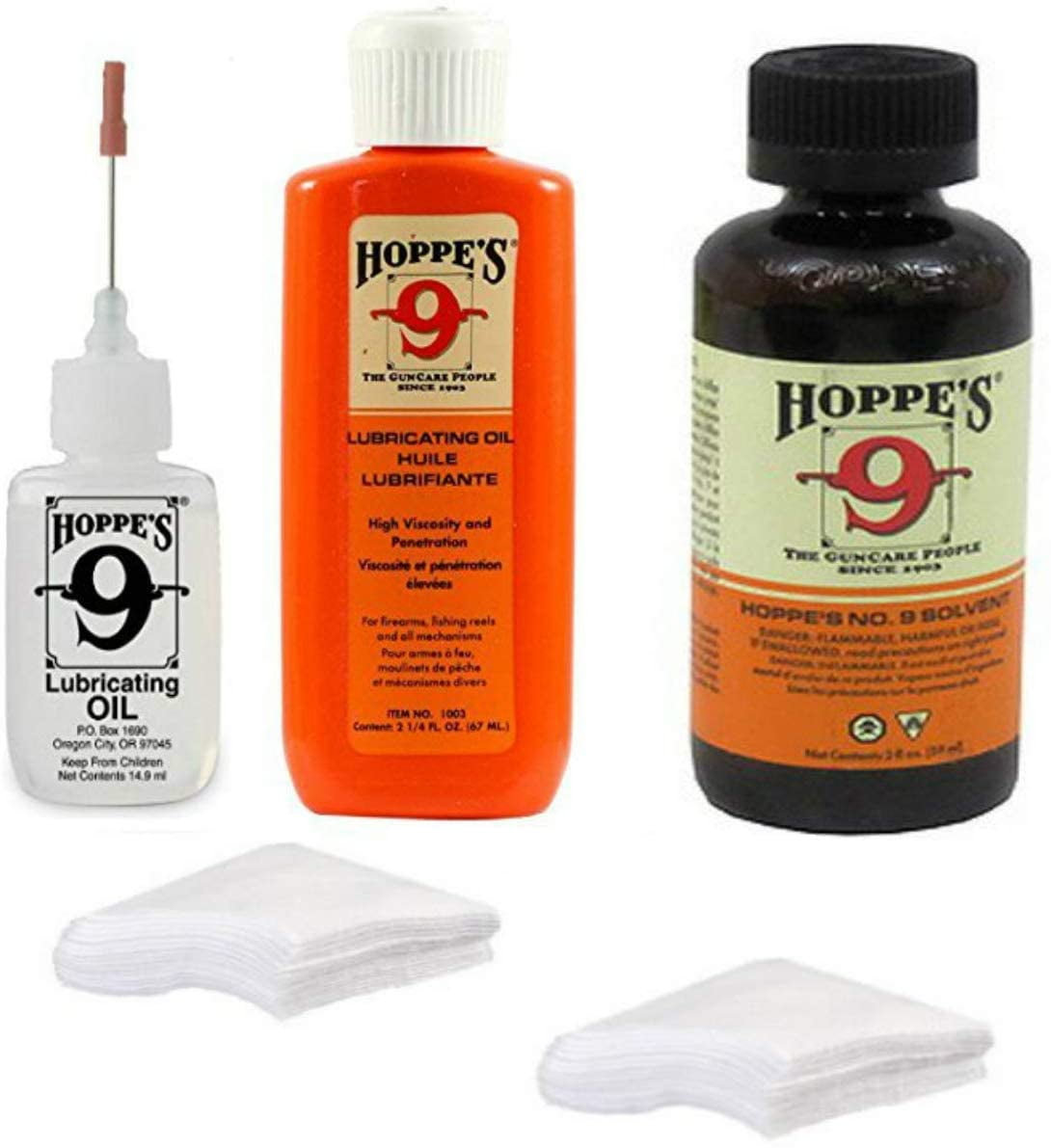 Patch Cleaner Hoppe's No. 9 Elite Gun Cleaning Kit - Gun Bore Cleaner, Lubricant Oil ...
