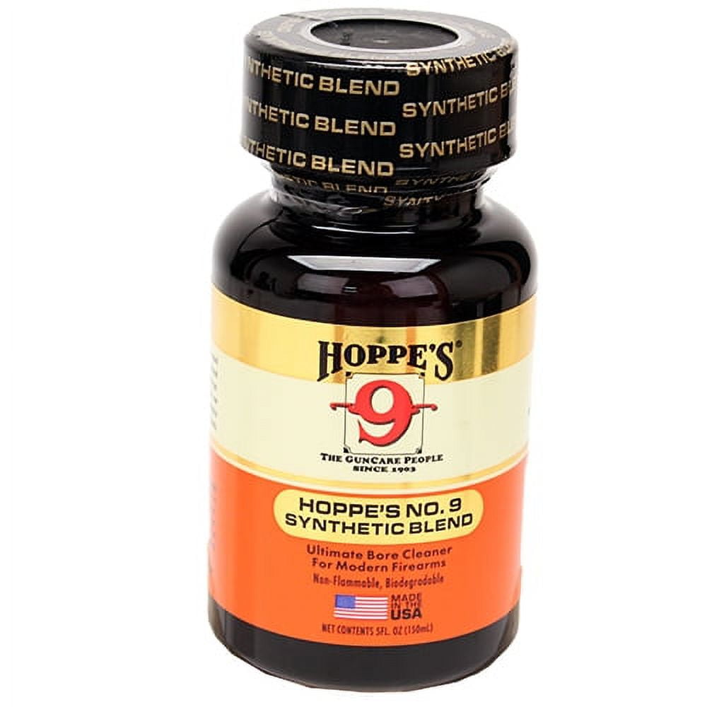 Hoppe's® No.9 Synthetic Blend Modern Firearm Gun Bore Cleaner 5oz, 904GP.