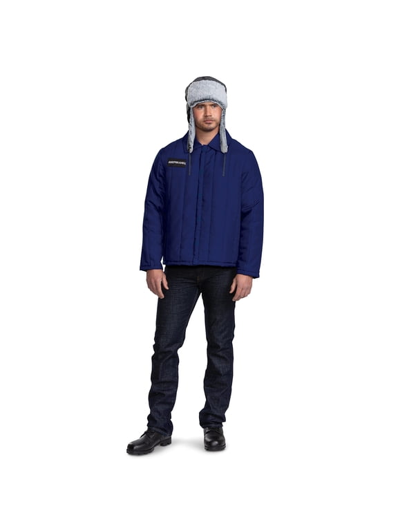 Hopper Costume, Official Stranger Things Costume Jacket and Hat, Adult Men's Size Medium (38-40)