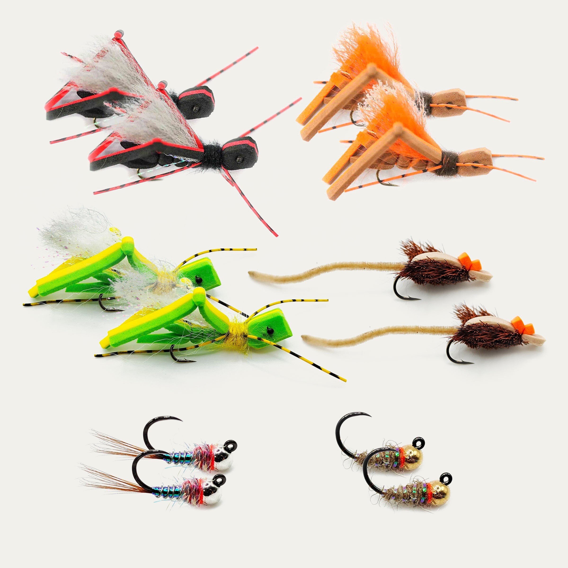 assorted fly fishing hooks Backcountry Assortment Clouser's Shop Dark Clouser Minnows A proven pattern for a variety of species Forestwhale 100pcs Dry Wet Fly