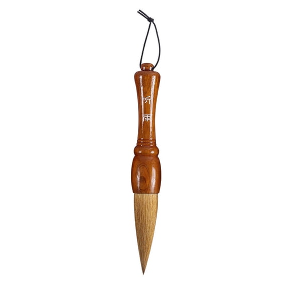 Hopper-shaped Weasel Hair Brush Chinese Brush Large Painting Writing Brush for Festival Couplets Writing