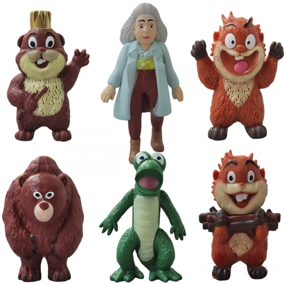 Hoppers Action Figures - Character Figures for Movie Fans,Inspired by The Hoppers Movie, Anime Character Figures, Desktop