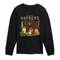 thumbnail image 1 of Hoppers - Animal Group - Youth Boys Long Sleeve Graphic T-Shirt, 1 of 4