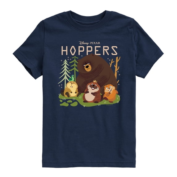 Hoppers - Animal Group Short Sleeve Graphic T-Shirt