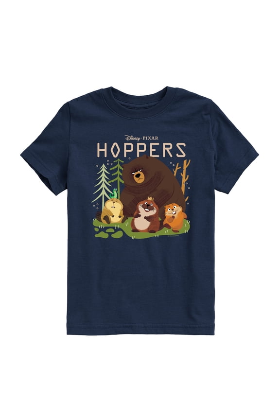 - Animal Group Short Sleeve Graphic T-Shirt