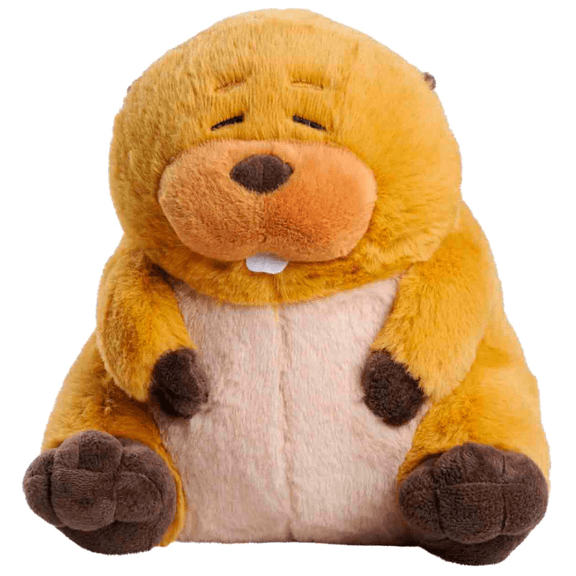 Hoppers Beaver Bread Plush 22cm Doll Stuffed Toy, Perfect for Home Desktop Decoration and Birthday Gift