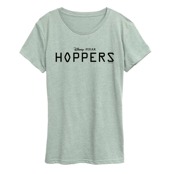 Hoppers - Black Logo Women's Short Sleeve Graphic T-Shirt