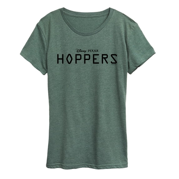 Hoppers - Black Logo Women's Short Sleeve Graphic T-Shirt