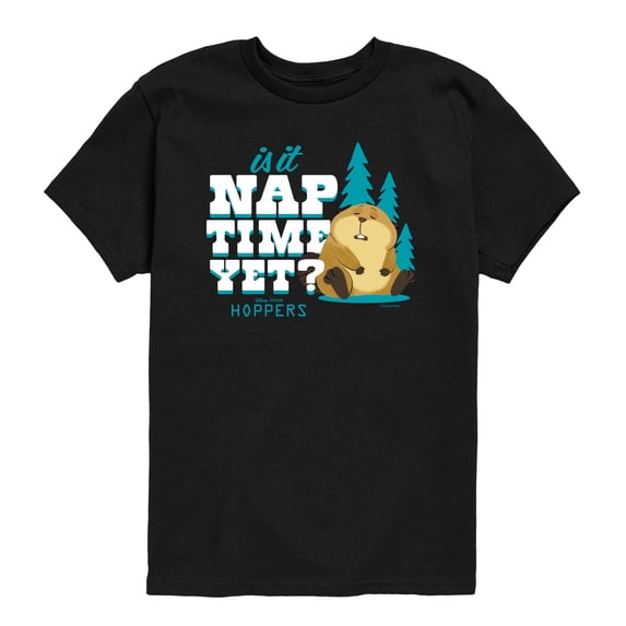 Hoppers - Is It Nap Time Yet Loaf Toddler Short Sleeve Graphic T-Shirt