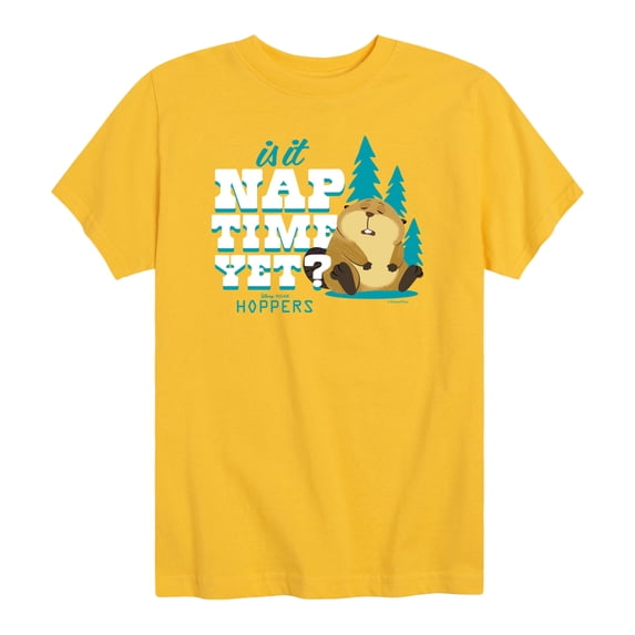 Hoppers - Is It Nap Time Yet Loaf Toddler Short Sleeve Graphic T-Shirt