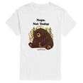thumbnail image 1 of Hoppers - Nope Not Today Ellen Short Sleeve Graphic T-Shirt, 1 of 4