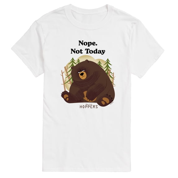 Hoppers - Nope Not Today Ellen Short Sleeve Graphic T-Shirt