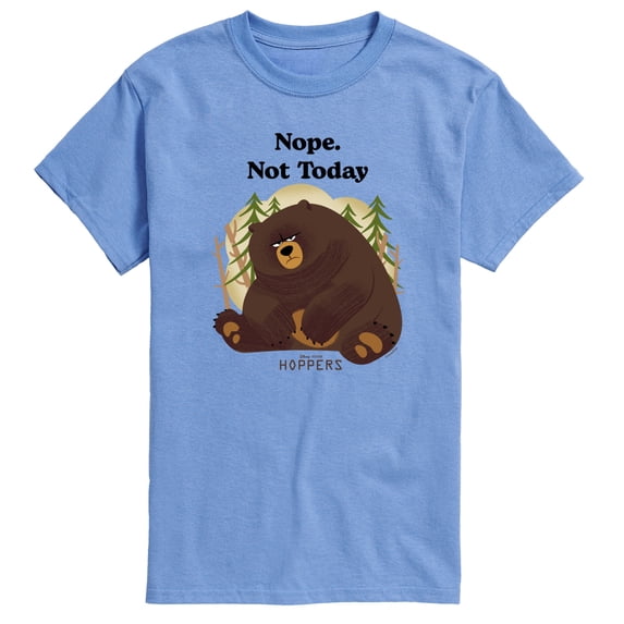 Hoppers - Nope Not Today Ellen Short Sleeve Graphic T-Shirt