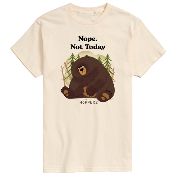 Hoppers - Nope Not Today Ellen Short Sleeve Graphic T-Shirt