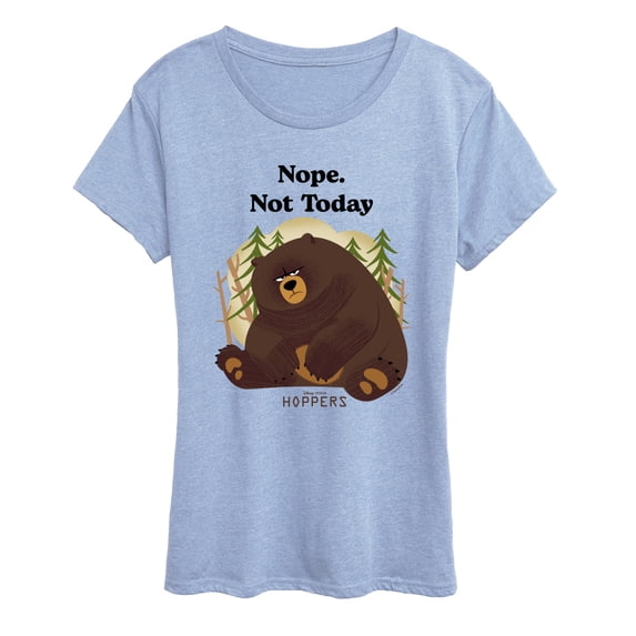 Hoppers - Nope Not Today Ellen - Women's Short Sleeve Graphic T-Shirt