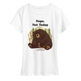 thumbnail image 1 of Hoppers - Nope Not Today Ellen - Women's Short Sleeve Graphic T-Shirt, 1 of 4