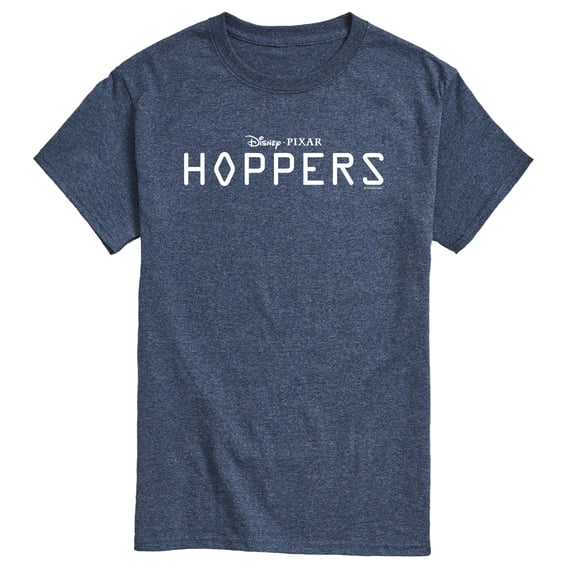 Hoppers - White Logo - Men's Short Sleeve Graphic T-Shirt