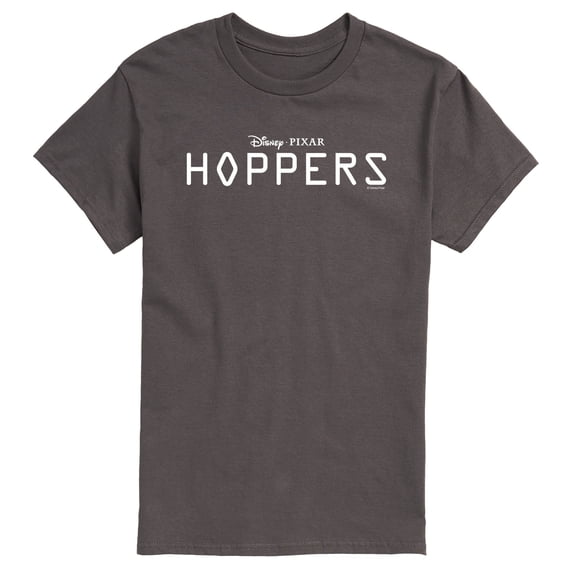 Hoppers - White Logo - Men's Short Sleeve Graphic T-Shirt