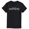 thumbnail image 1 of Hoppers - White Logo - Men's Short Sleeve Graphic T-Shirt, 1 of 4