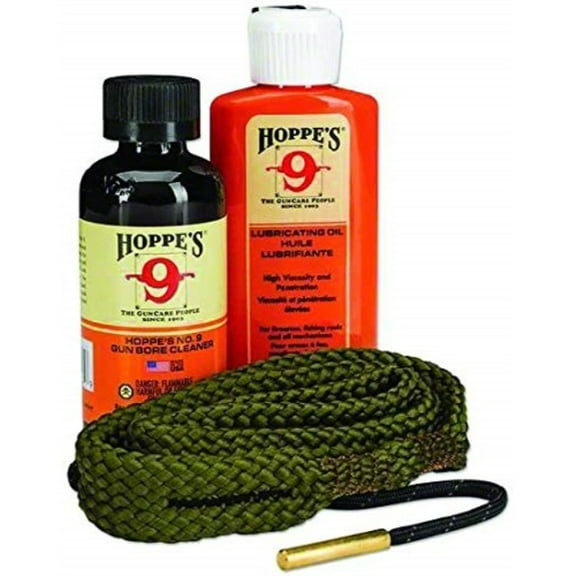Hoppes 110045 Boresnake 1.2.3 Done Cleaning Kit 45 Cal Pistol Cleaning