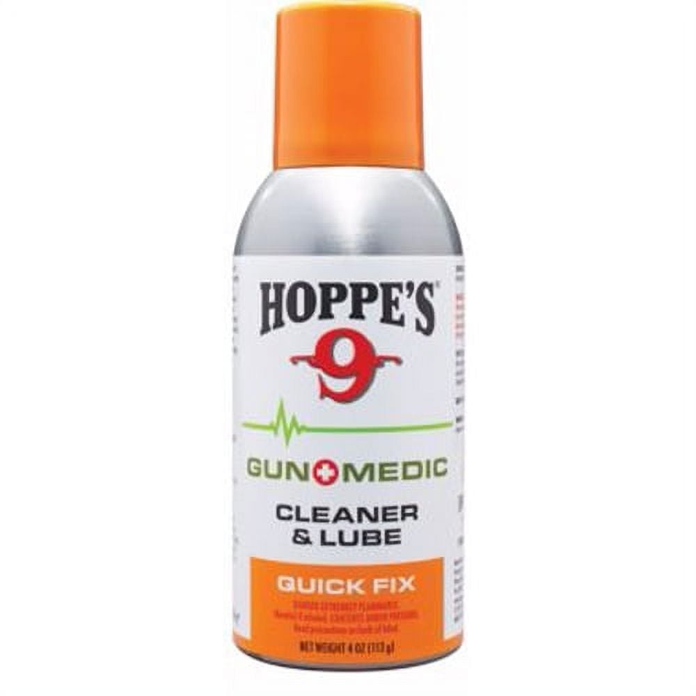 Hoppe's Gun Medic Cleaner and Lube 4 oz Aerosol Quick Fix for