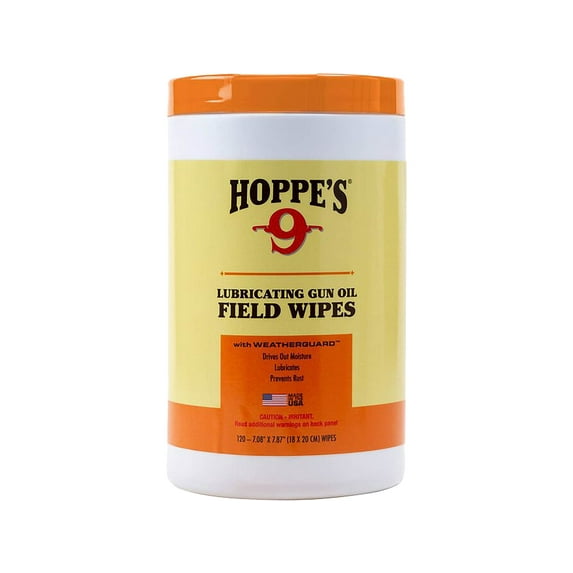 Hoppes Lubricating Oil Wipes, Orange