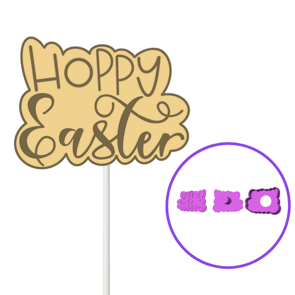 Hoppy Easter  Cake Pop Mold or popper