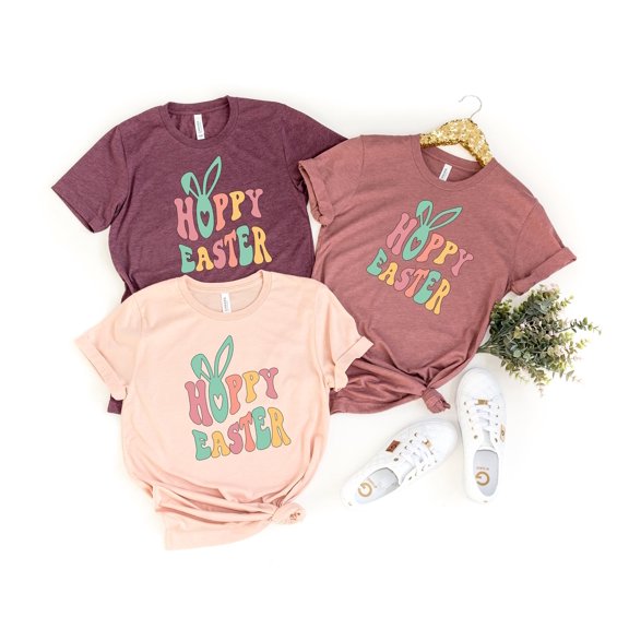 Hoppy Easter Shirt Easter Bunny Shirt Easter Tshirt Cute Easter Shirt Easter Matching Shir
