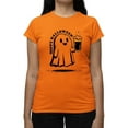 thumbnail image 1 of Hoppy Halloween Beer Ghost Graphic - Women's T-shirt, 1 of 4