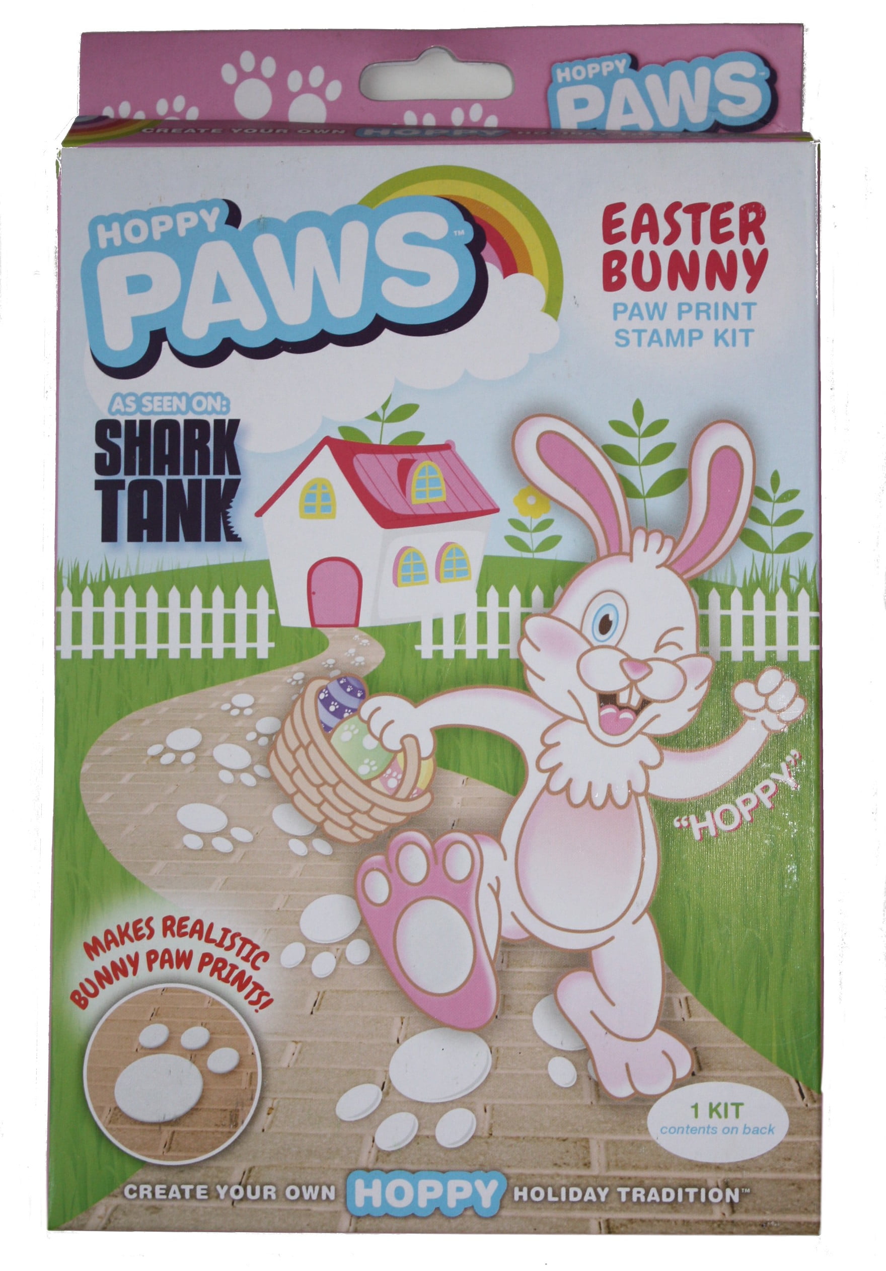 Hoppy Paws Easter Bunny Paw Print Stamp Kit