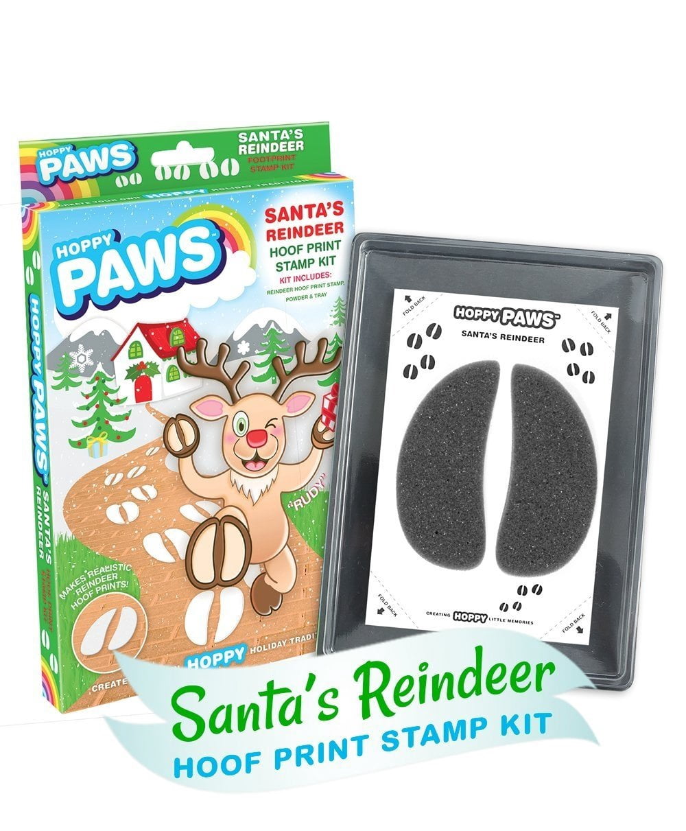 Hoppy Paws "Santa's Reindeer Hoof Print Stamp Kits"