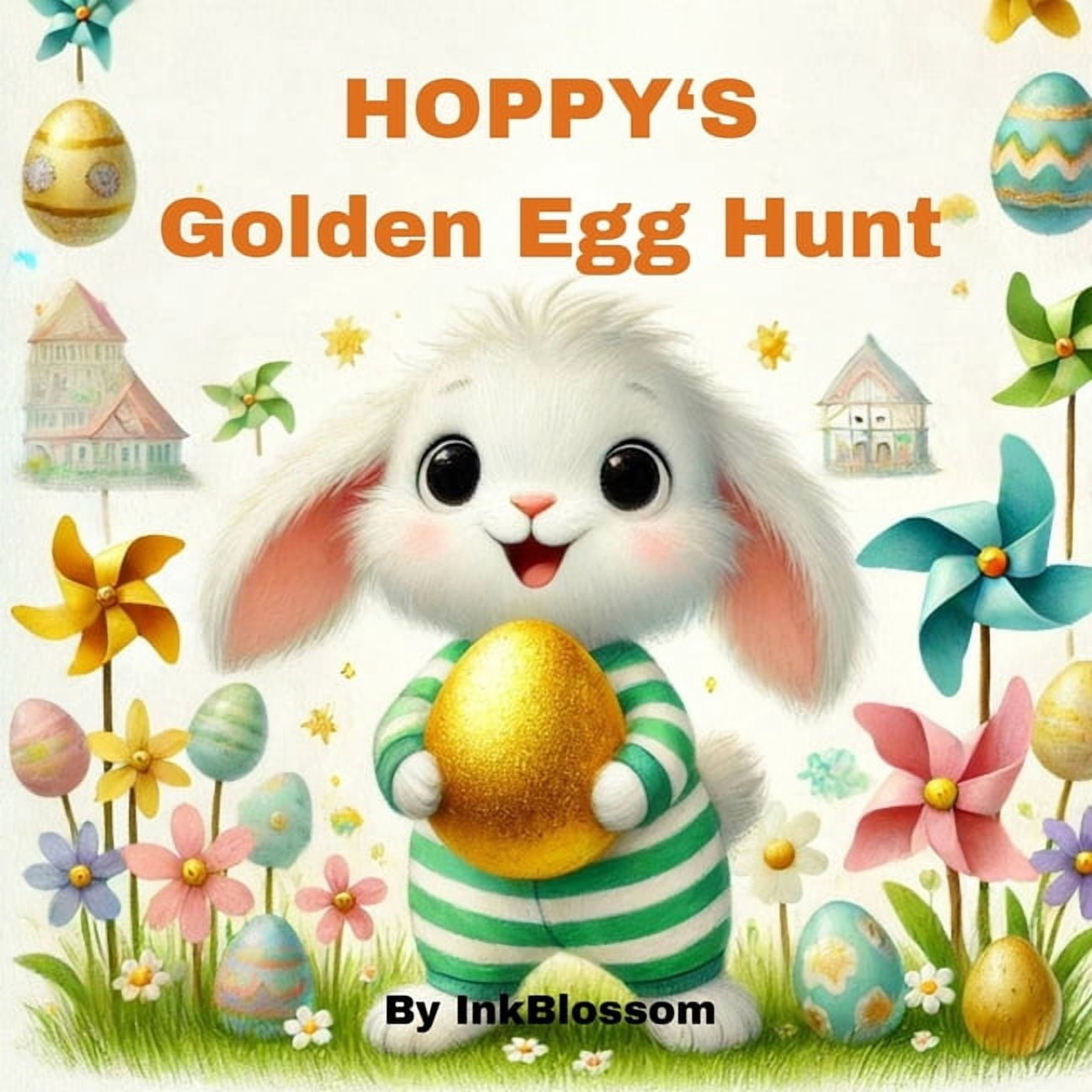 Hoppy's Golden Egg Hunt: Hoppy's Easter Adventure, (Paperback)