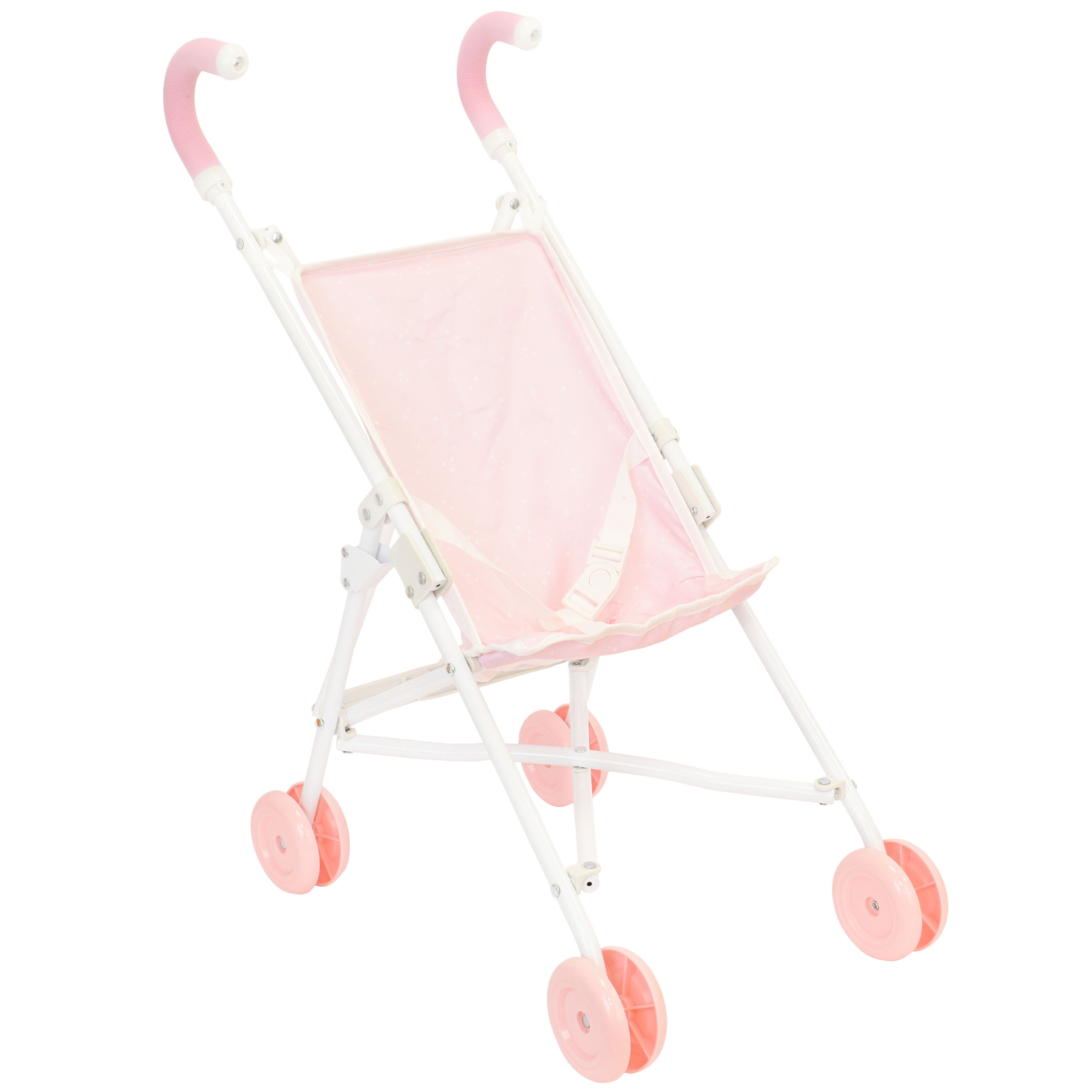 Hopscotch Lane My Baby Dolls Premium Fold & Go Stroller, Baby Doll Travel Stroller for Children Ages 2+